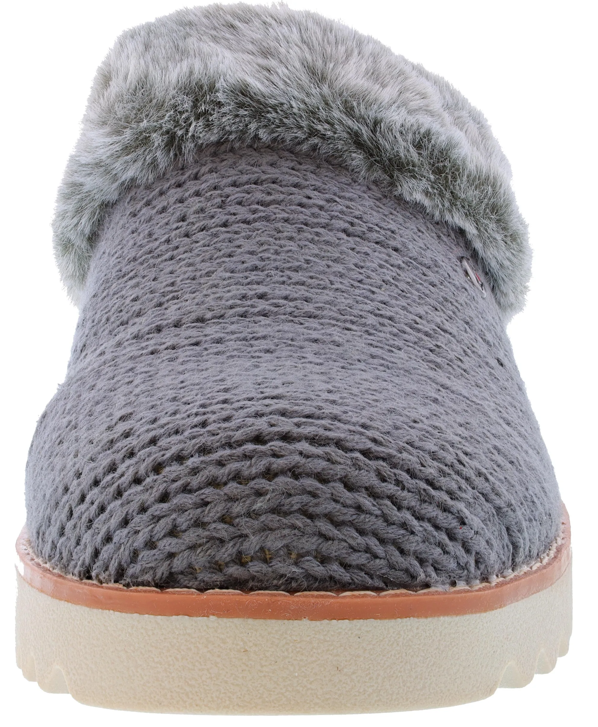 Slippers>Skechers Bobs Women's Mountain Kiss Sweet Summit Memory Foam Slippers