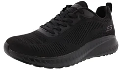 Walking>Skechers Bobs Women's Squad Chaos Face Off Memory Foam Walking Shoes Black/Black