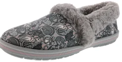 Slippers|Casual>Skechers Bobs Women's Too Cozy Little Spoon Memory Foam Slippers Grey/Multi