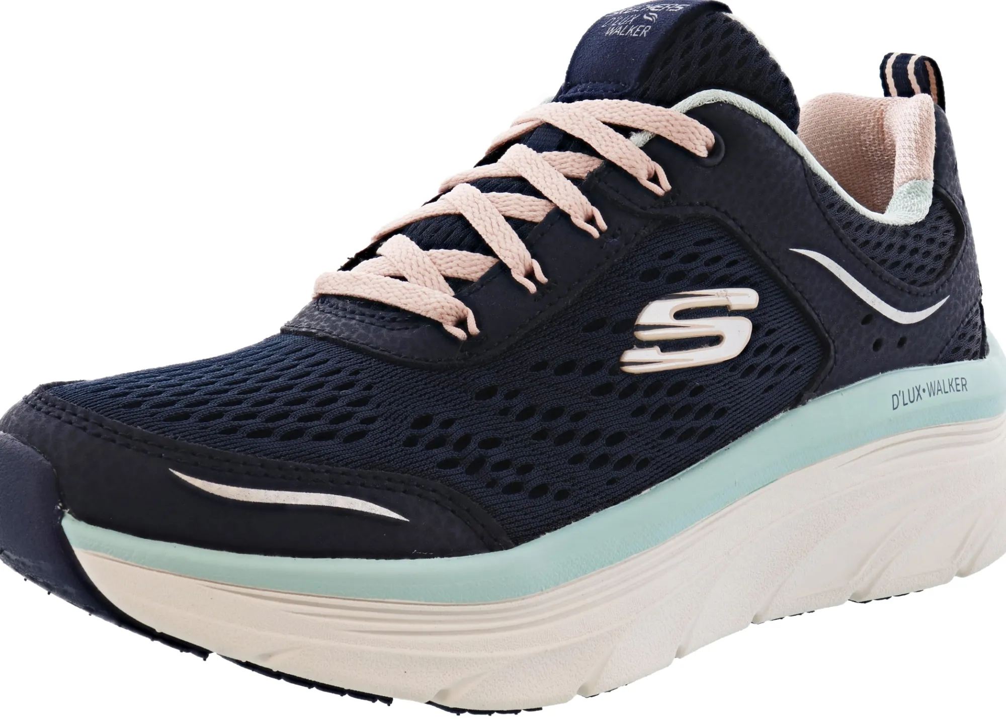 Walking|Shape Ups>Skechers D'Lux Walker Infinite Motion Lightweight Walking Shoes -Women