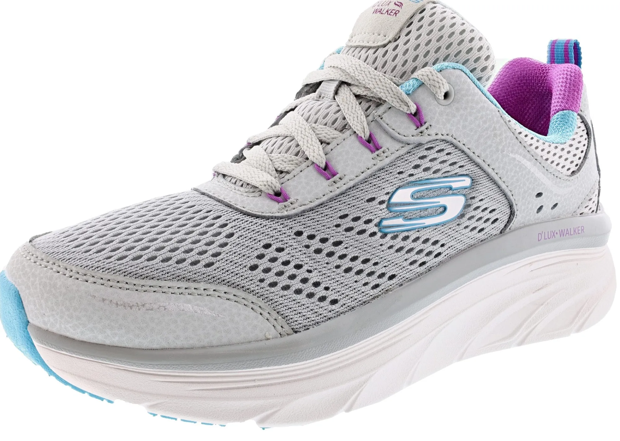 Walking|Shape Ups>Skechers D'Lux Walker Infinite Motion Lightweight Walking Shoes -Women