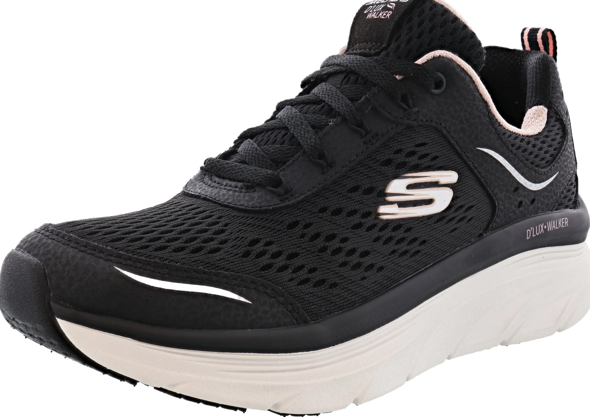 Walking|Shape Ups>Skechers D'Lux Walker Infinite Motion Lightweight Walking Shoes -Women