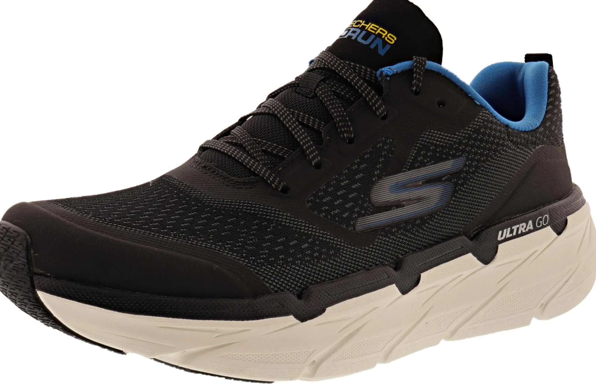Walking|Running>Skechers Men Max Cushioning Ultra Go Premier Vantage Lightweight Running Shoes