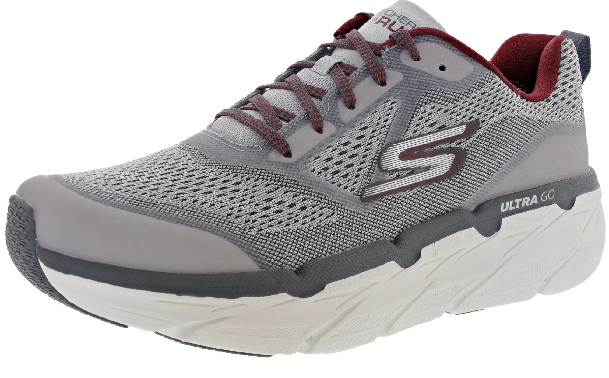 Walking|Running>Skechers Men Max Cushioning Ultra Go Premier Vantage Lightweight Running Shoes