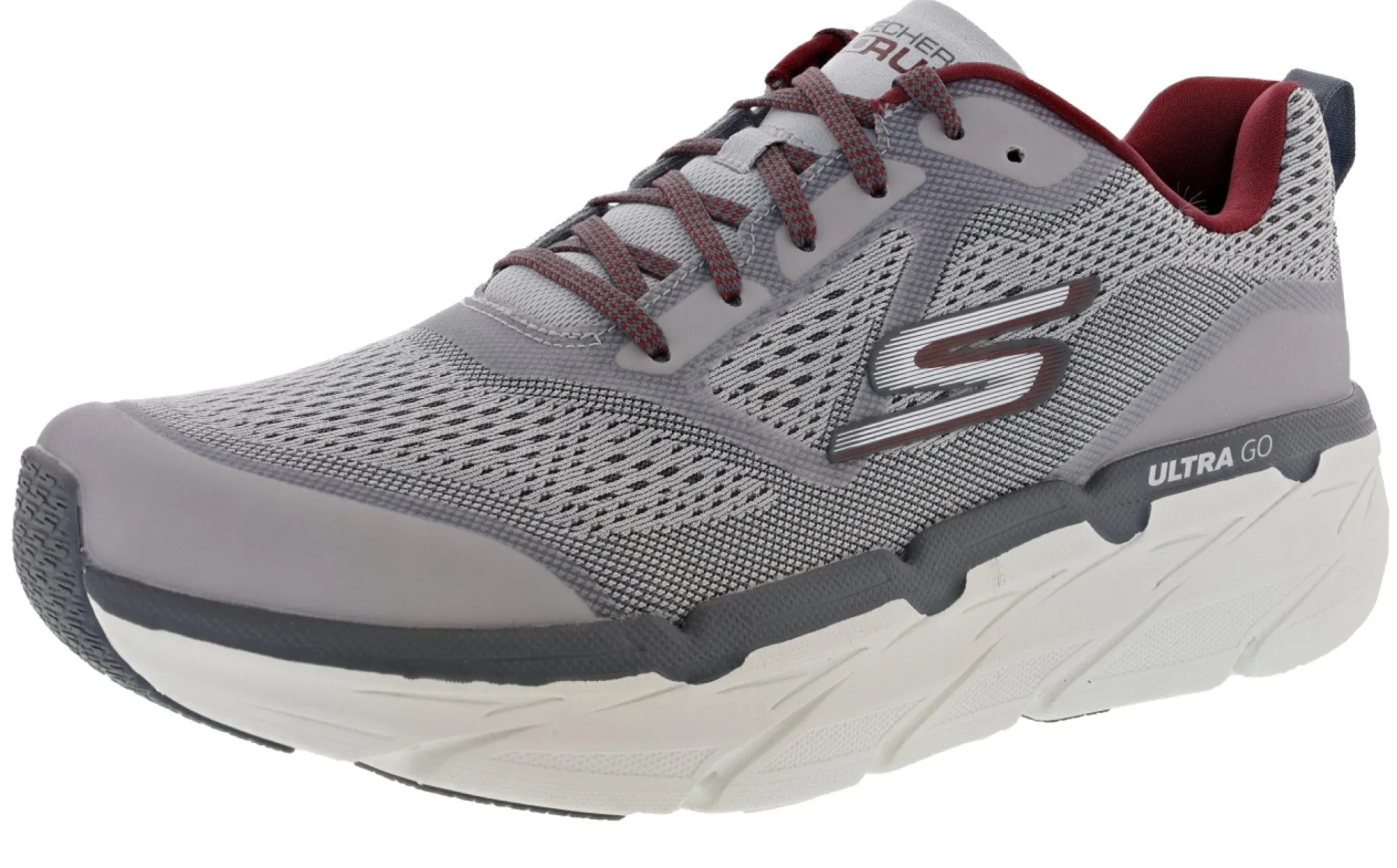 Walking|Running>Skechers Men Max Cushioning Ultra Go Premier Vantage Lightweight Running Shoes