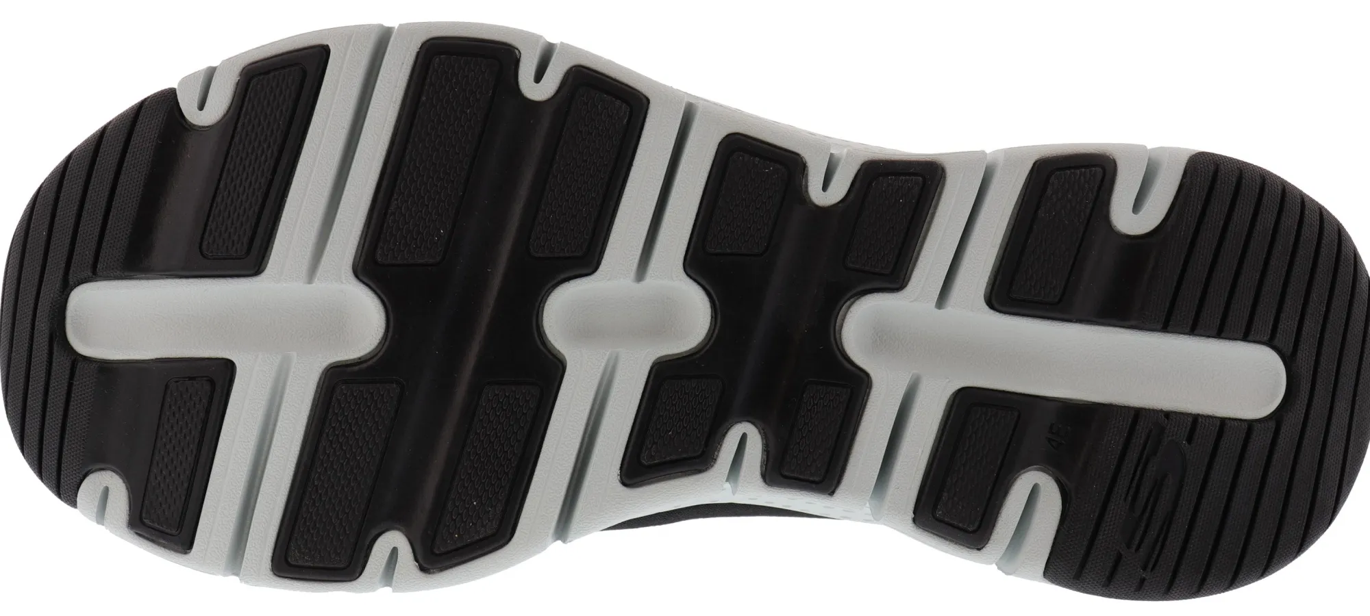 Casual>Skechers Men's Arch Fit Lightweight Walking Shoes Black/Red