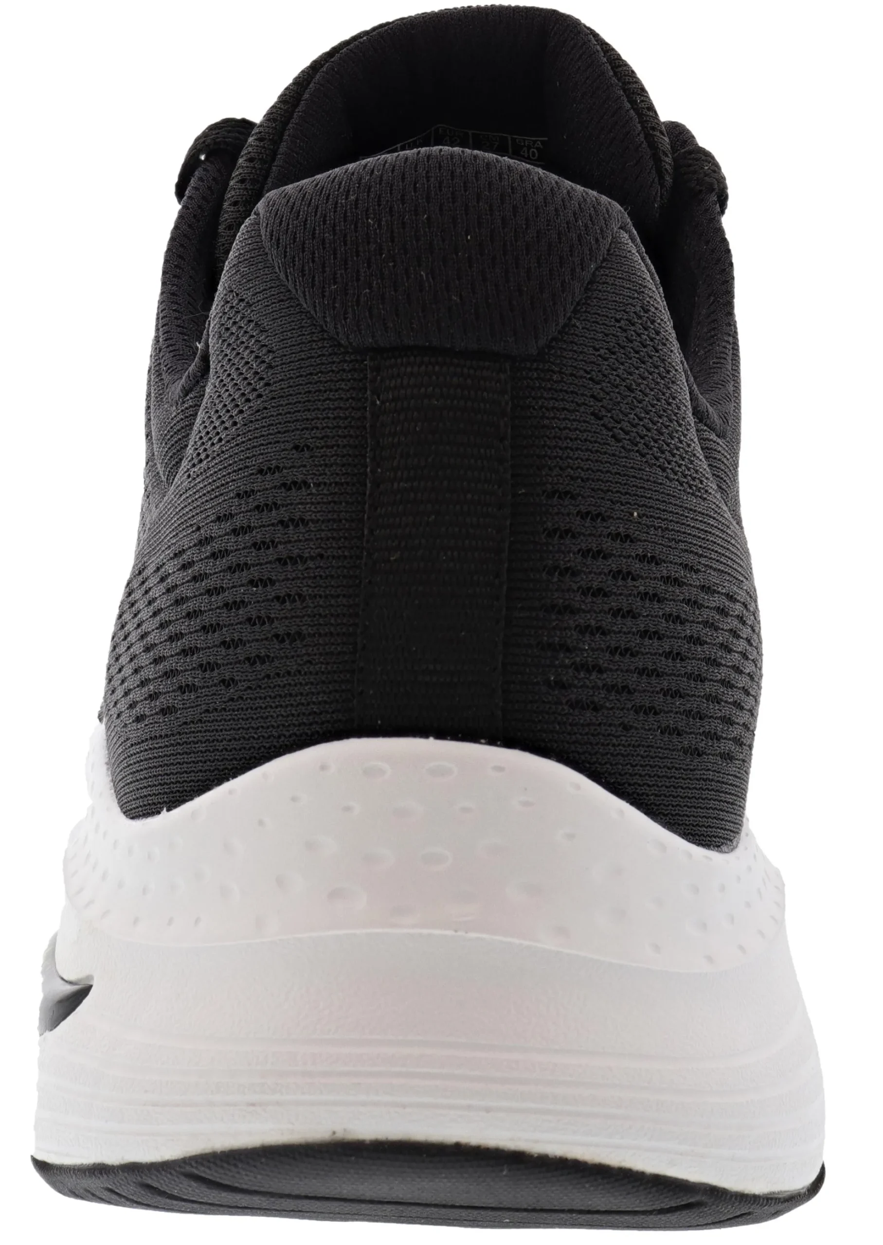 Casual>Skechers Men's Arch Fit Lightweight Walking Shoes Black/Red