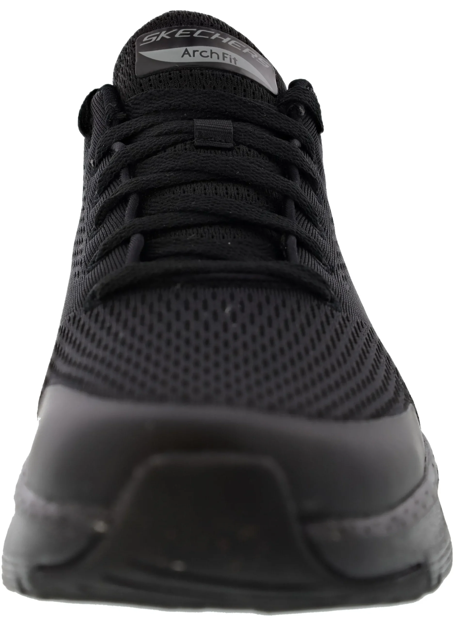 Casual>Skechers Men's Arch Fit Lightweight Walking Shoes Black/Red