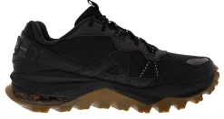 Running>Skechers Men's Arch Fit Trail Air Water Repellent Trail Running Shoes Black