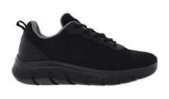 Wide Width Shoes>Skechers Men's Bobs B Flex- Icy Edge Walking Shoes Black