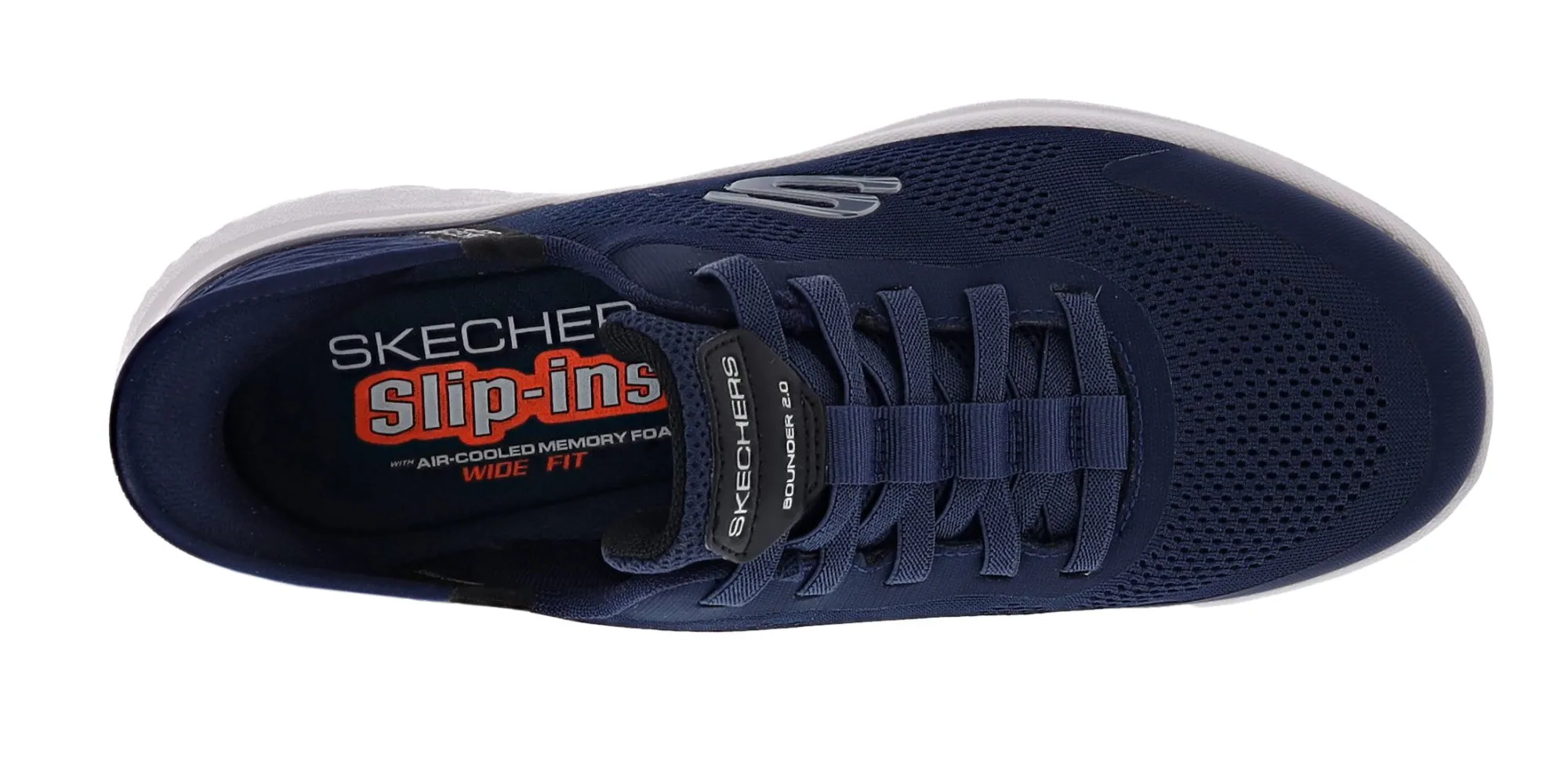 Wide Width Shoes|Walking>Skechers Men's Boulder 2.0 Slip-Ins Walking Shoes