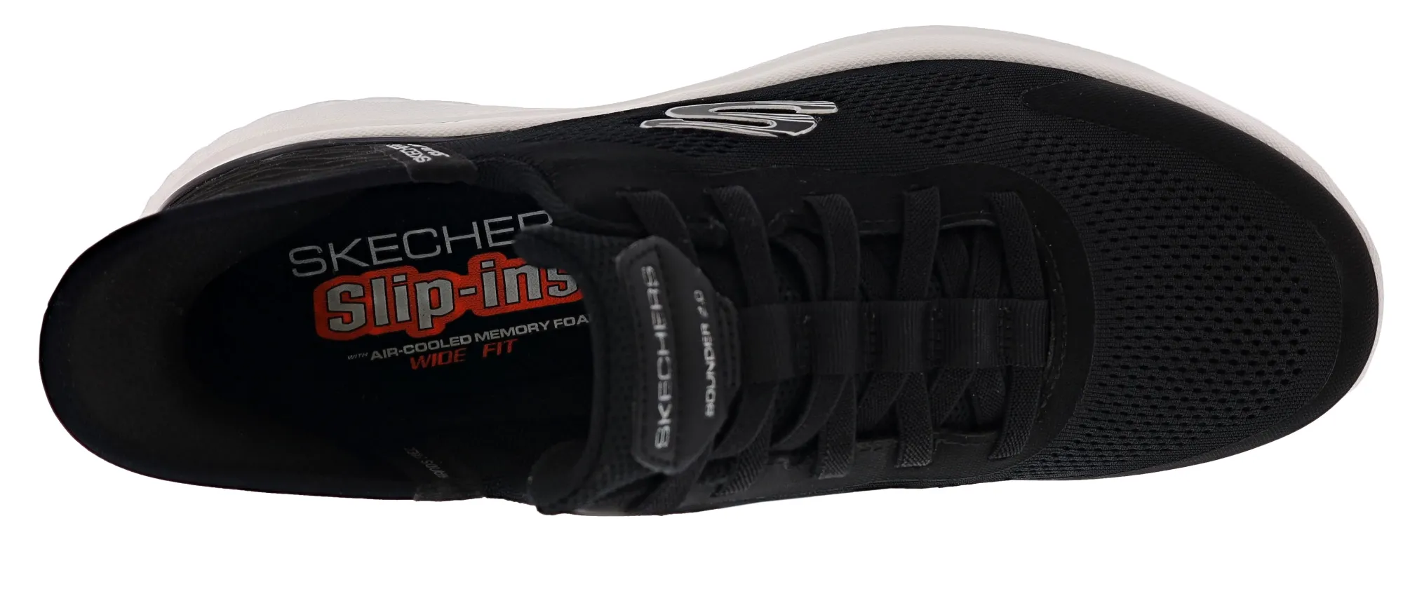 Wide Width Shoes|Walking>Skechers Men's Boulder 2.0 Slip-Ins Walking Shoes