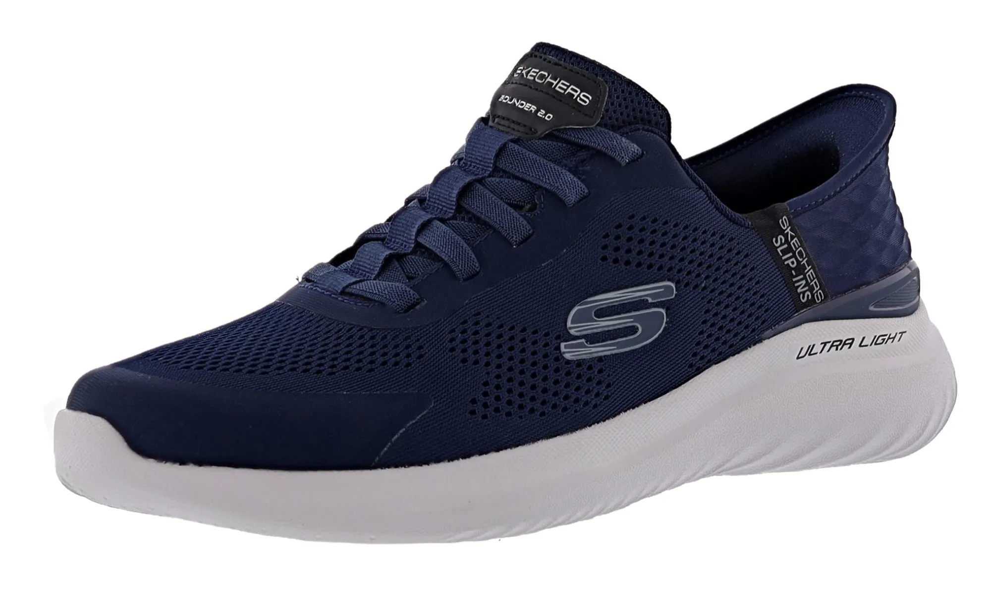Wide Width Shoes|Walking>Skechers Men's Boulder 2.0 Slip-Ins Walking Shoes
