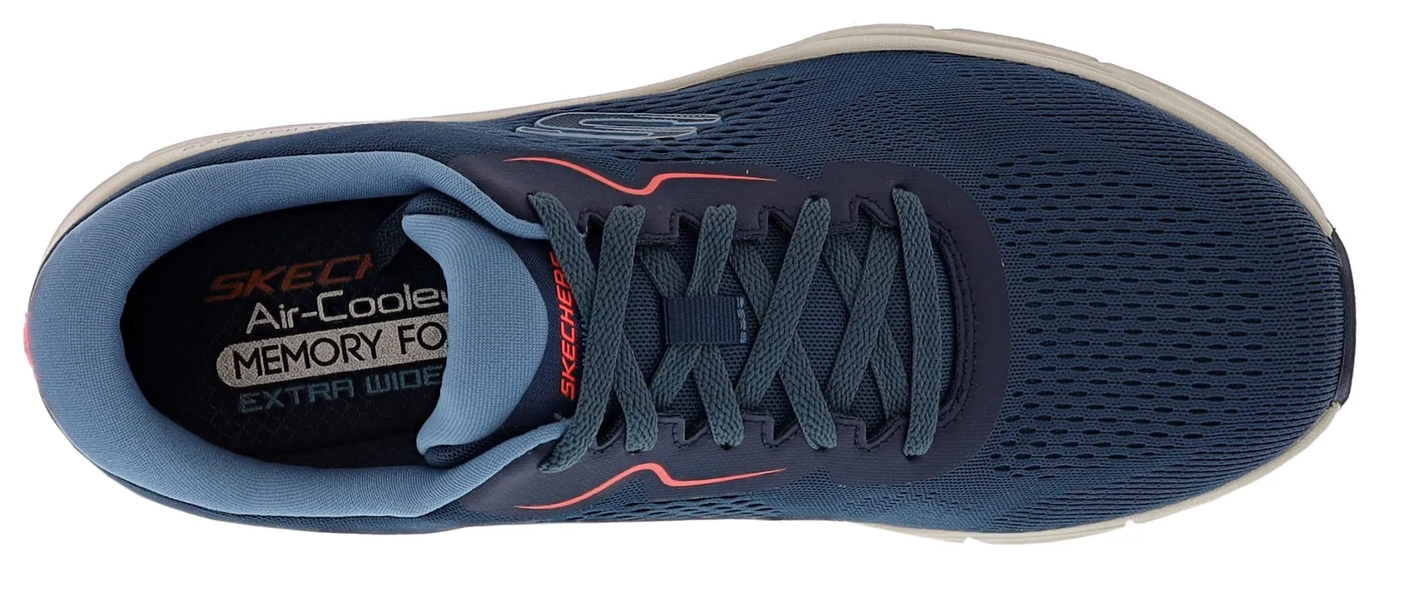 Walking>Skechers Men's Dlux Walker 2.0 Swave X-Wide Walking Shoes