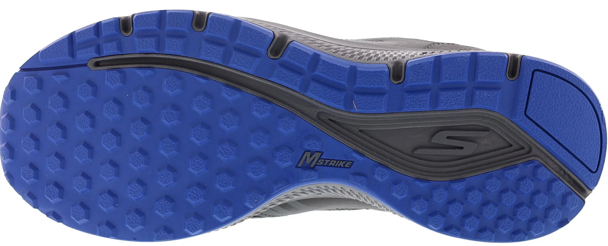 Running>Skechers Men's Go Run Consistent Wide Width Workout Running Shoes Grey/Navy