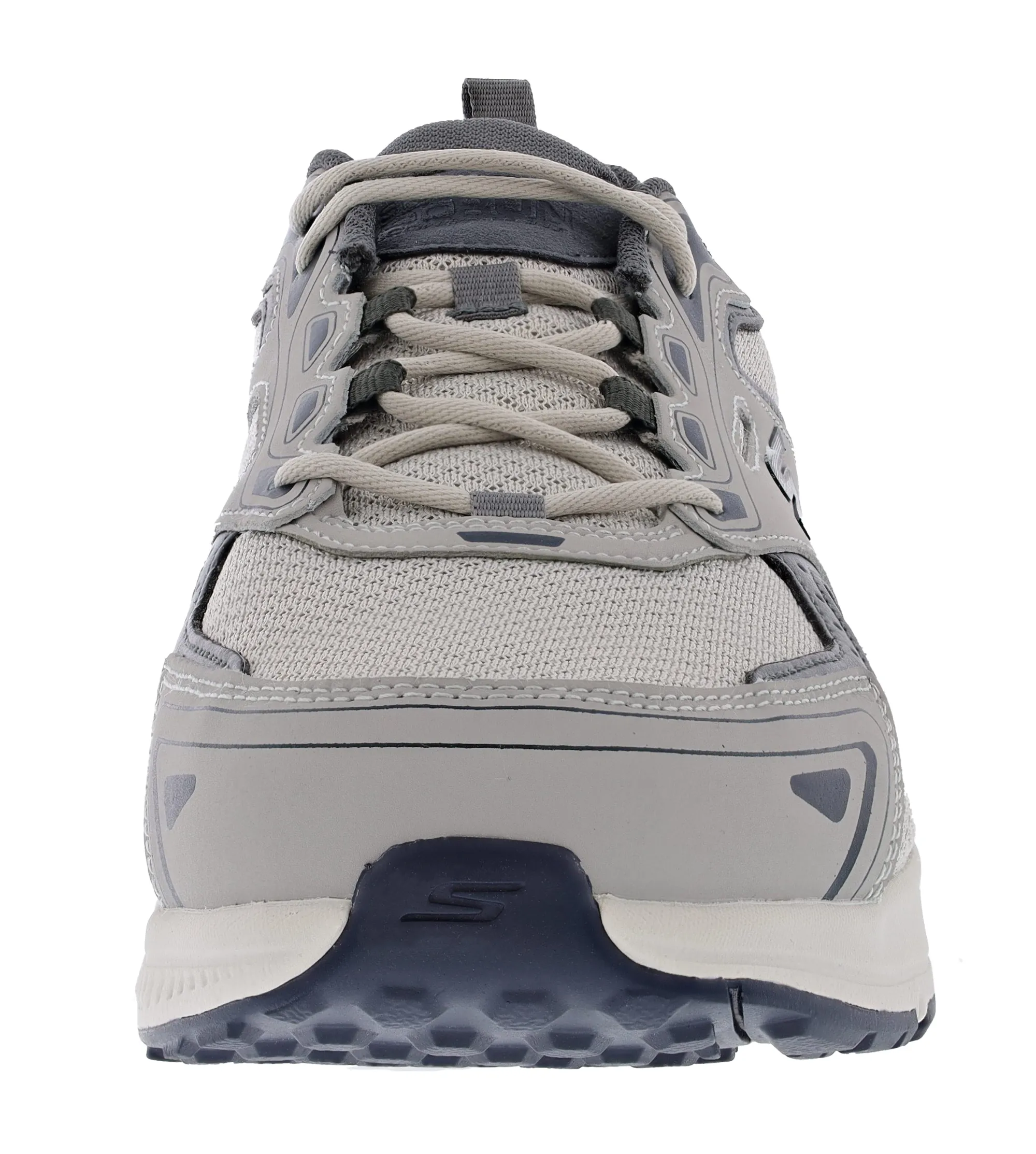 Running>Skechers Men's Go Run Consistent Wide Width Workout Running Shoes Grey/Navy