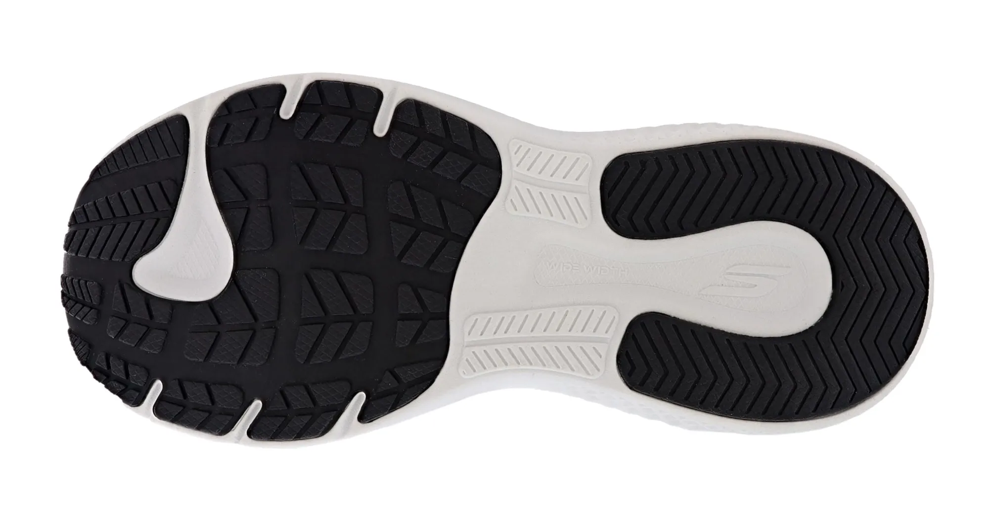 Running>Skechers Men's Go Run Supersonic Max Running Shoes Black/White