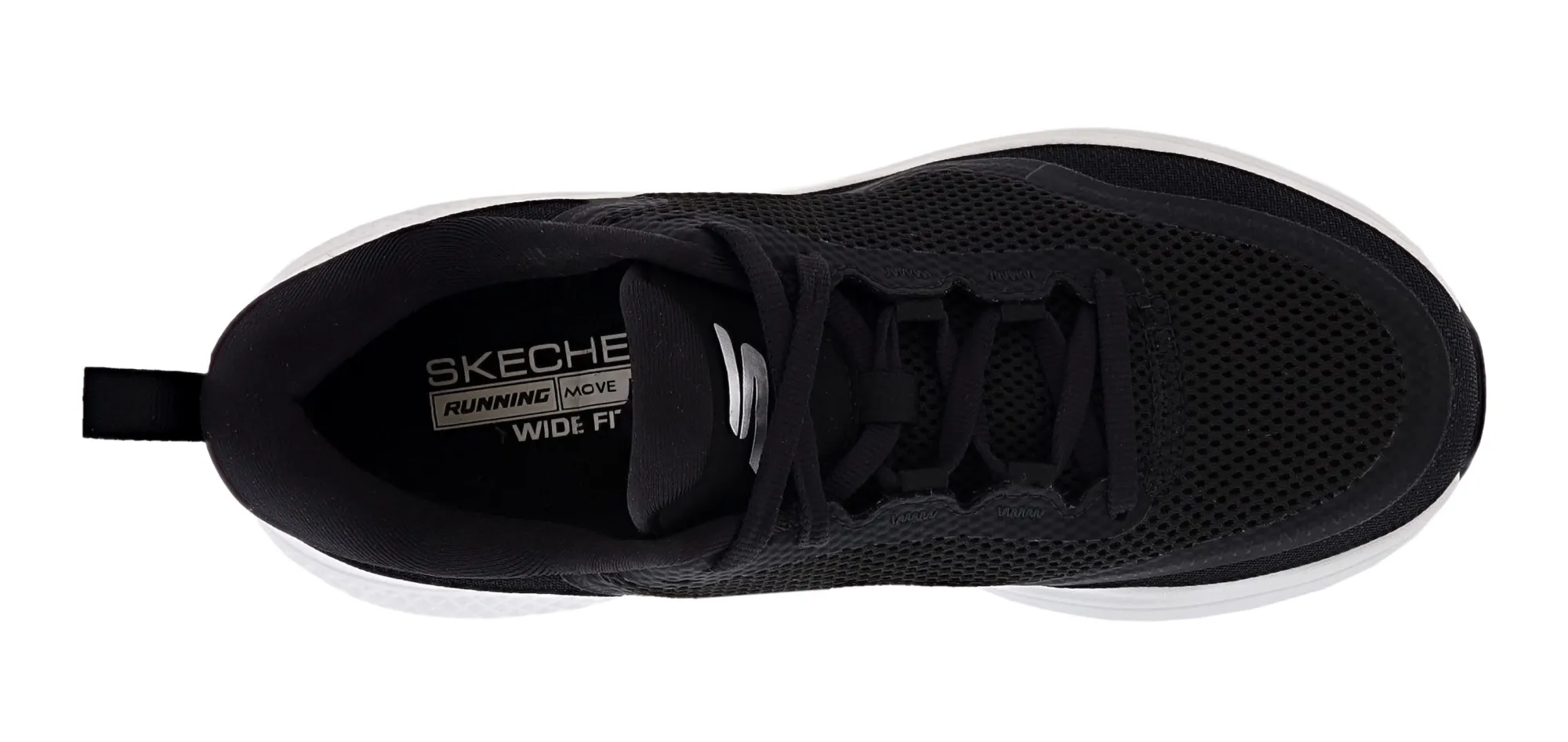 Running>Skechers Men's Go Run Supersonic Max Running Shoes Black/White