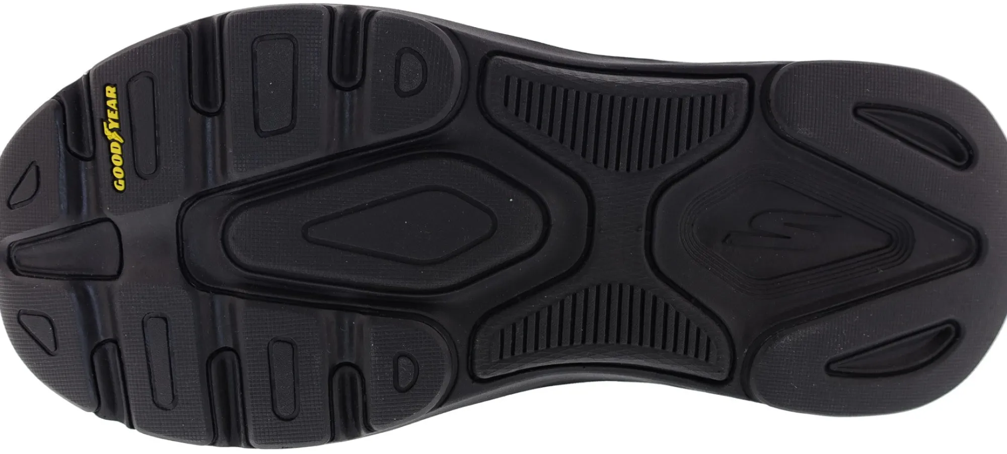 Walking>Skechers Men's Max Cushioning Arch Fit Rugged Man Walking Shoes Black