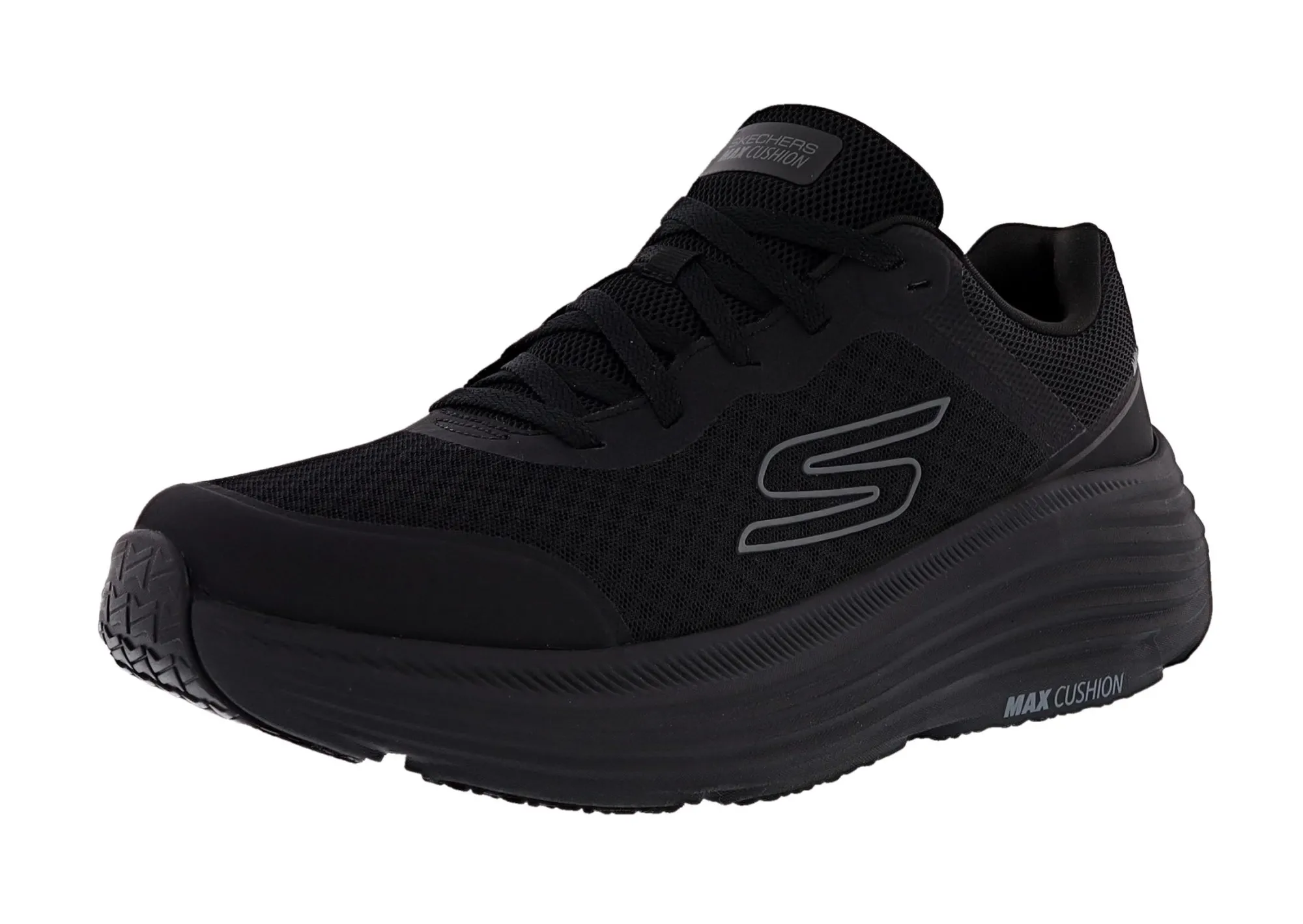 Running>Skechers Men's Max Cushioning Endeavour Running Shoes Black