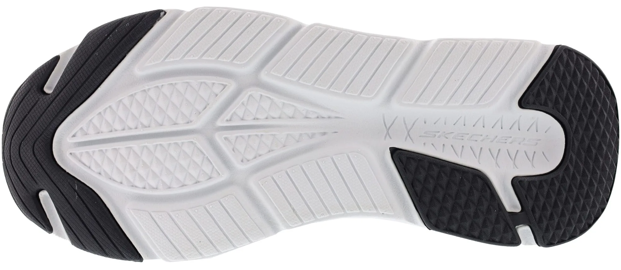 Running>Skechers Men's Max Cushioning Elite Terminus Lace-Up Running Shoes Black/White