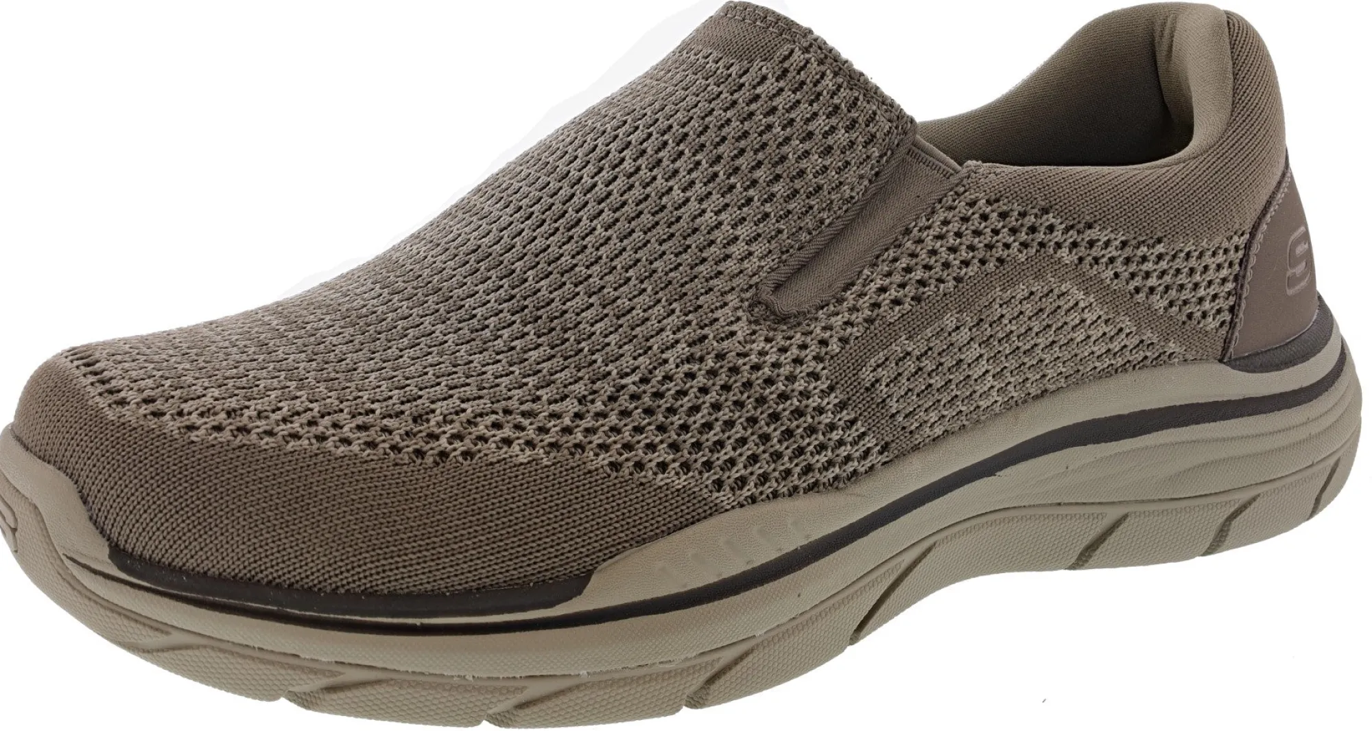 Casual|Walking>Skechers Men's Relaxed Fit:Expected 2.0 Arago Memory Foam Walking Shoes Black