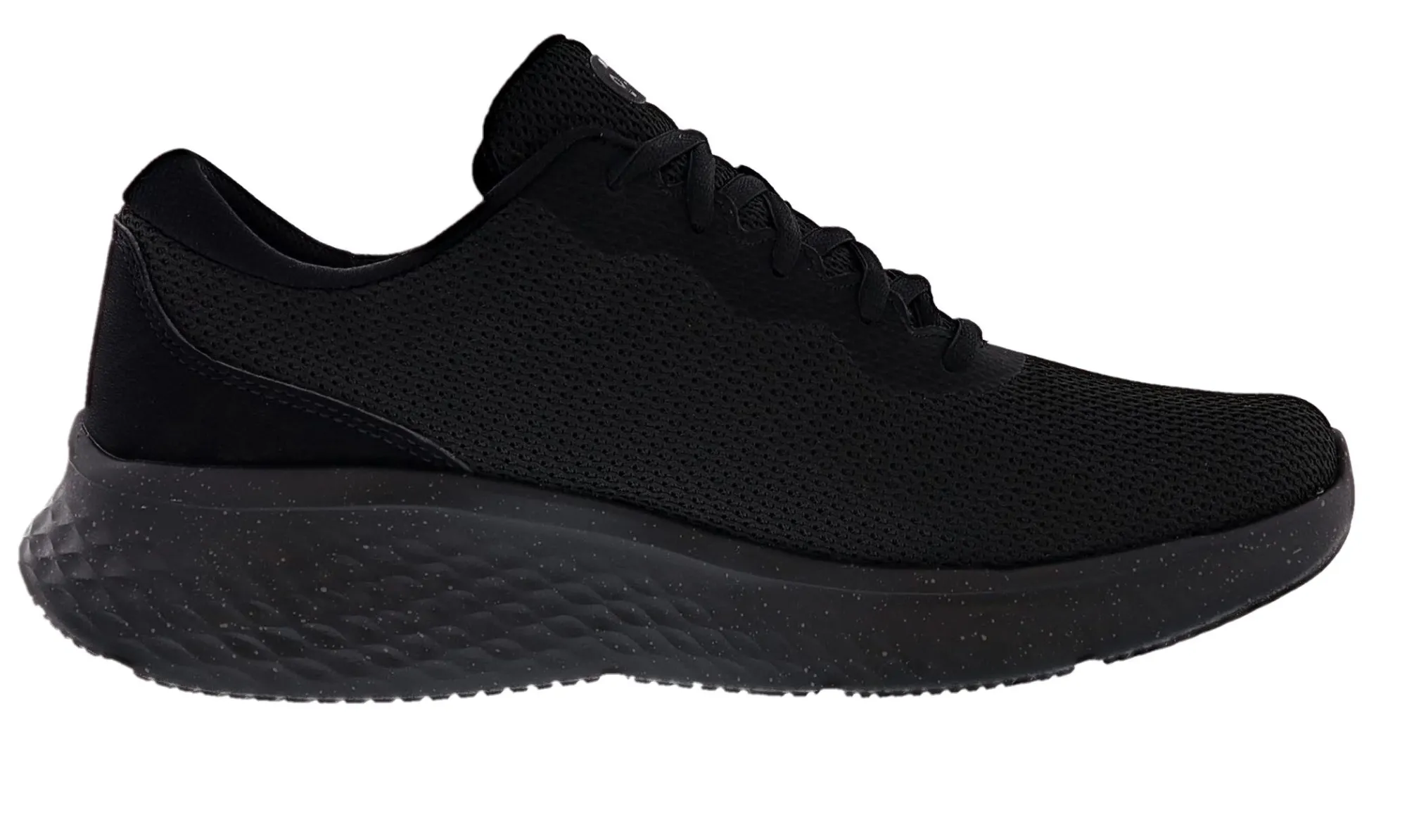 Walking|Running>Skechers Men's Skech-Lite Pro Planos Lace Up Running Shoes Black/Black