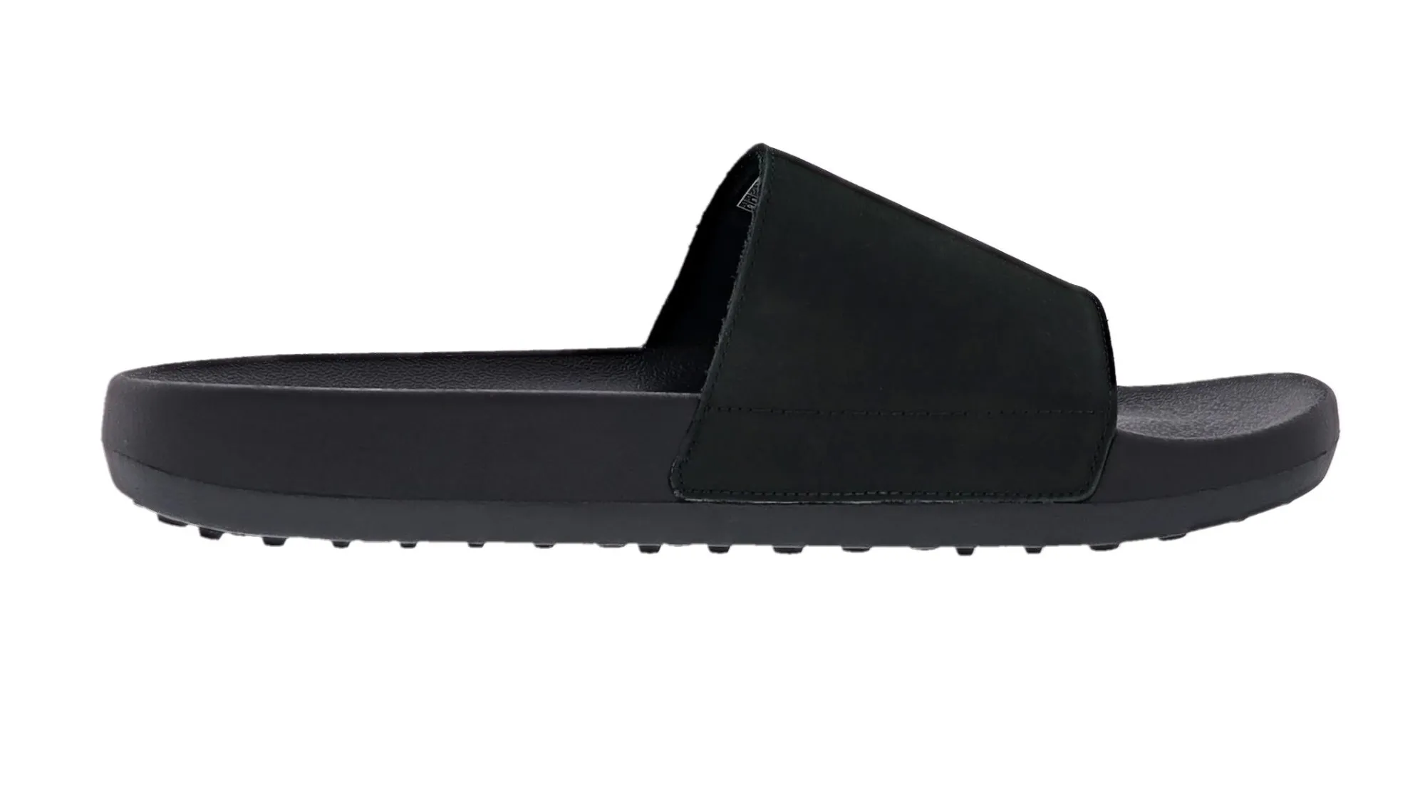 Sandals>Skechers Men's 19th Hole- Bunker Shot Slide Sandals Black/Black