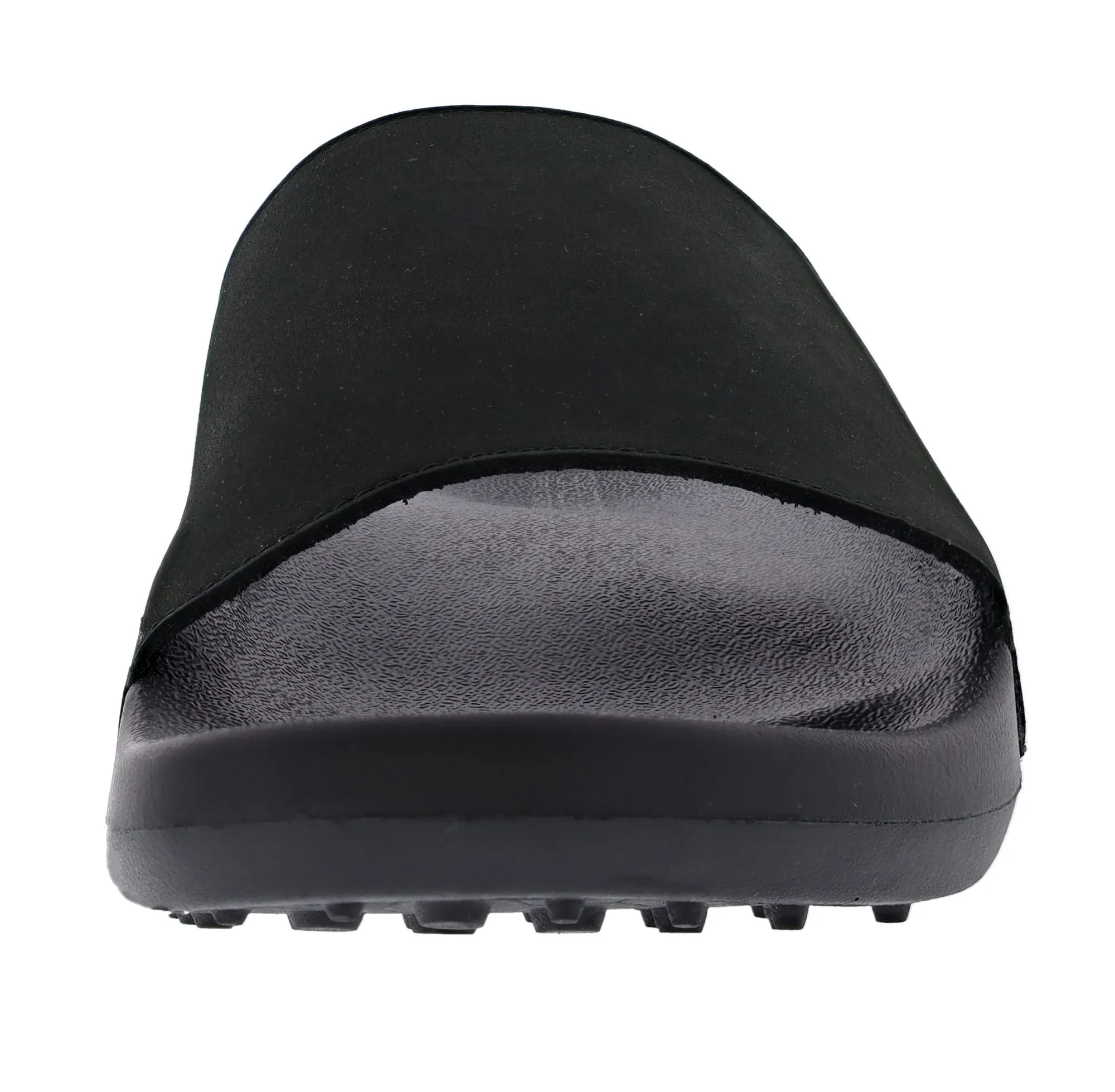 Sandals>Skechers Men's 19th Hole- Bunker Shot Slide Sandals Black/Black