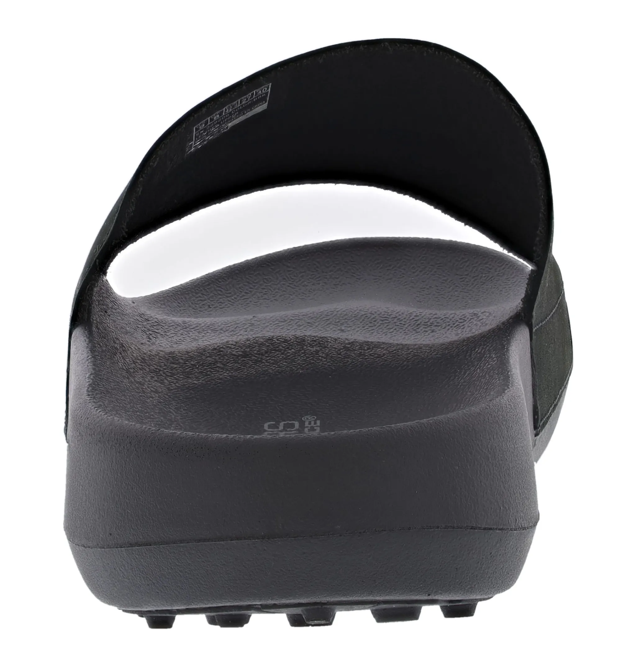 Sandals>Skechers Men's 19th Hole- Bunker Shot Slide Sandals Black/Black