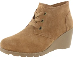 Dress Shoes|Casual>Skechers Women Tumble Weed Ghost Town Wedge Ankle Chukka Boots