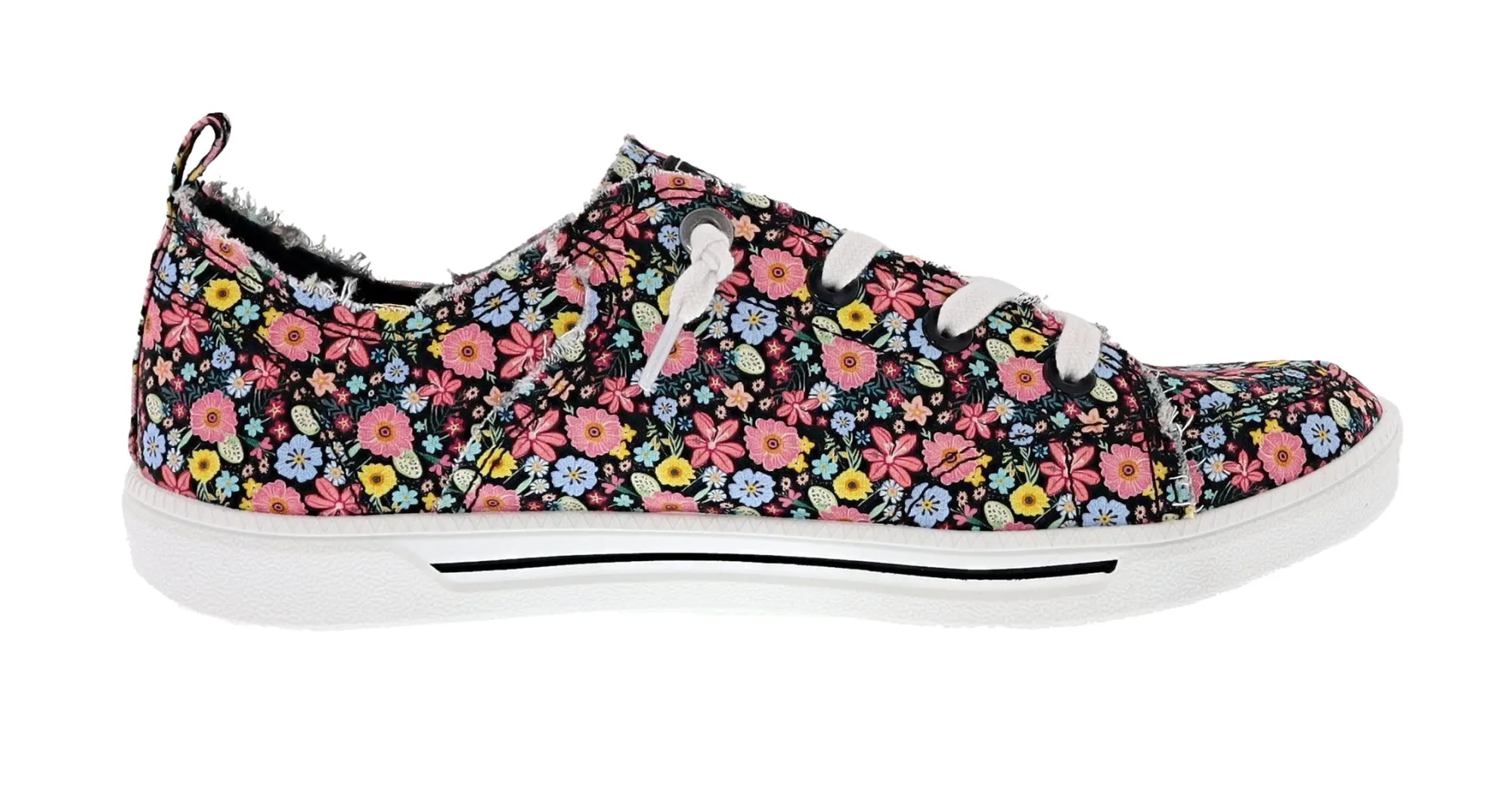 Casual>Skechers Women's Bobs B Cute 2.0 - Dainty Look Canvas Upper Shoes Black/Multi