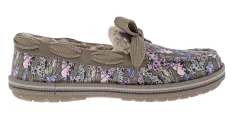 Slippers>Skechers Women's Bobs Too Cozy Cats Meow Slip On Slippers Taupe/Multi