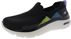 Walking|Casual>Skechers Women's Go Walk Hyper Burst Comfort Walking Shoes Black/Multi