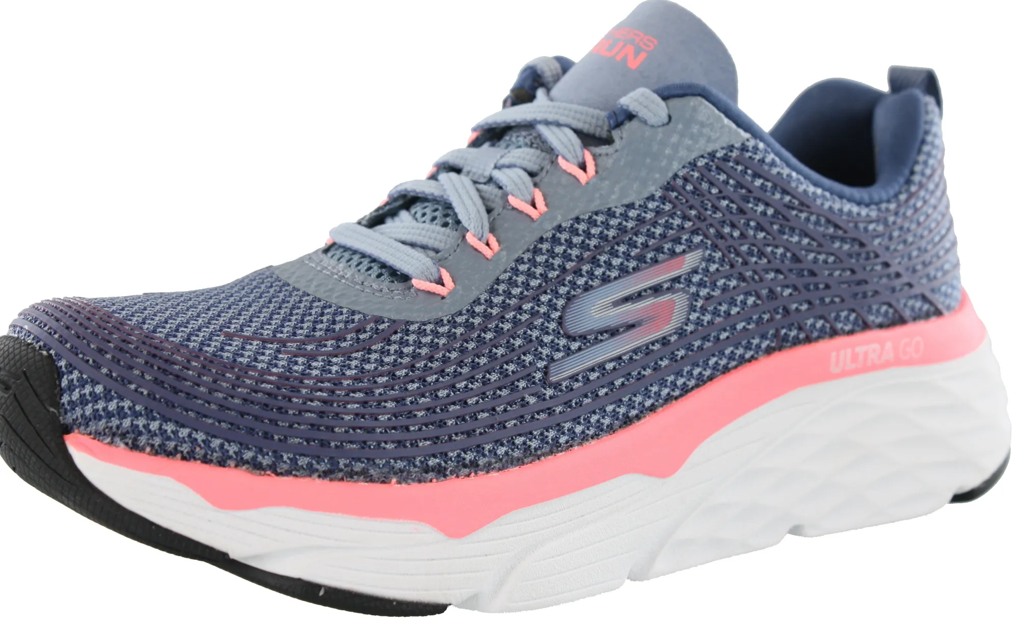 Running|Casual>Skechers Women's Lightweight Running Shoes Max Cushioning Elite