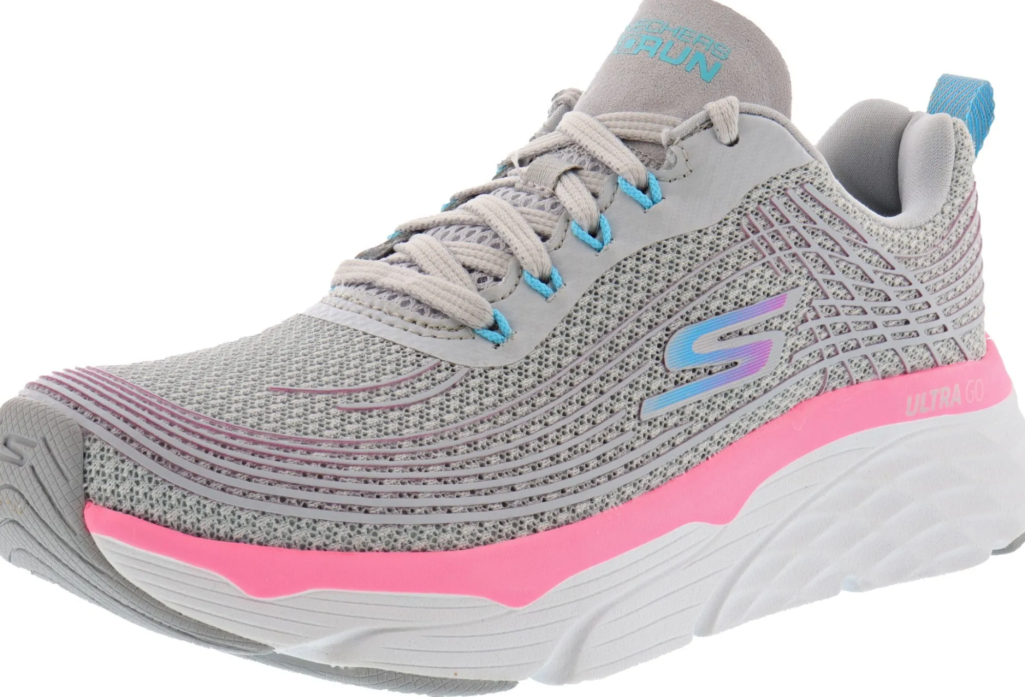 Running|Casual>Skechers Women's Lightweight Running Shoes Max Cushioning Elite