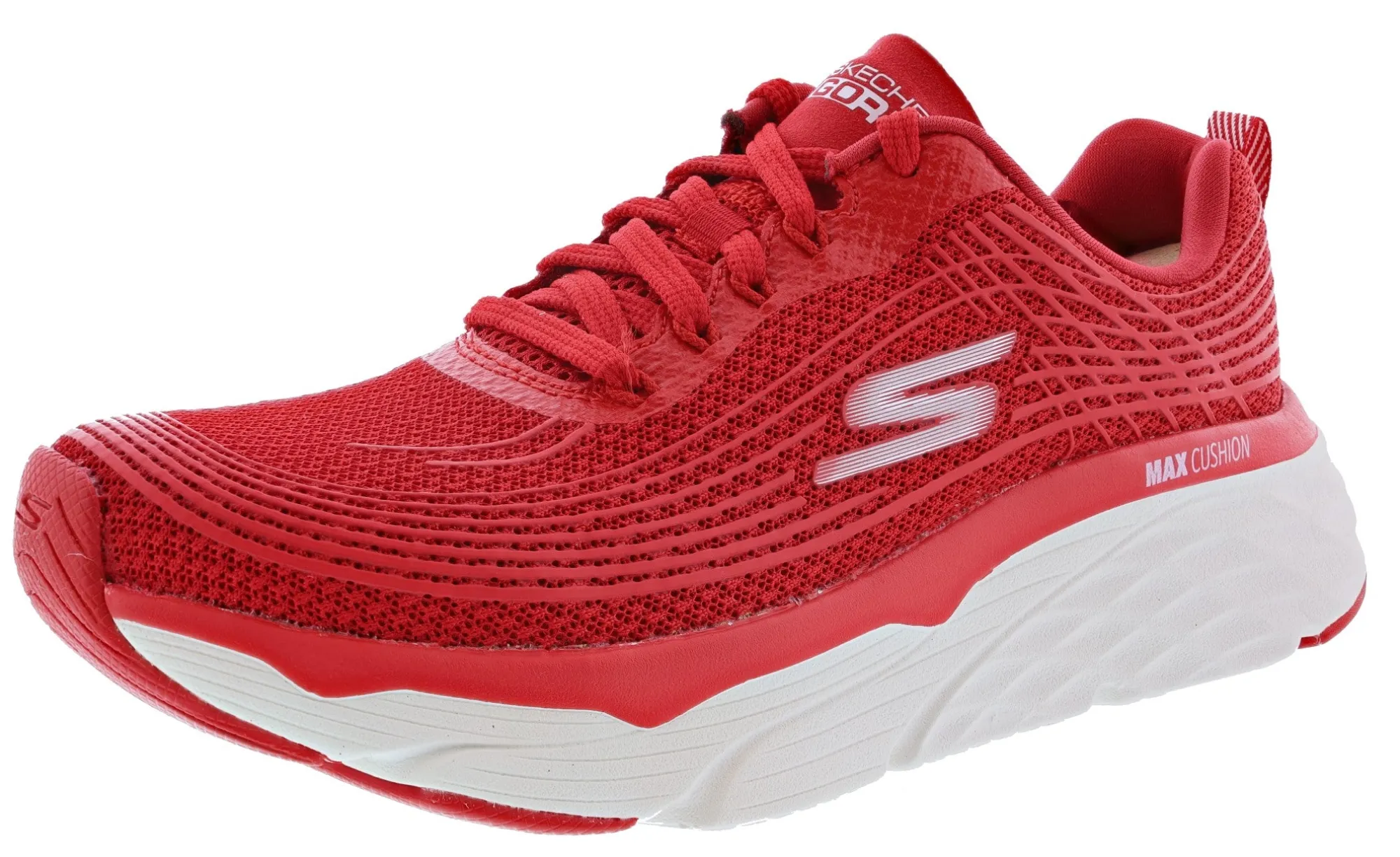 Running|Casual>Skechers Women's Lightweight Running Shoes Max Cushioning Elite