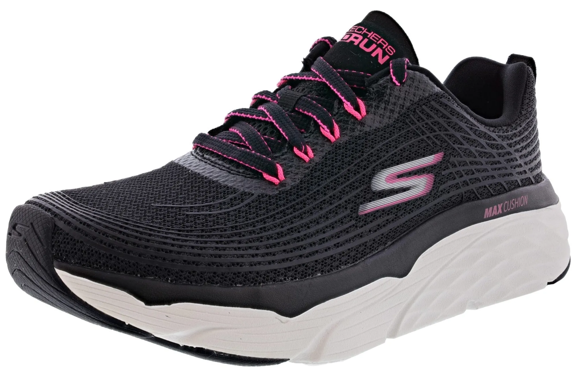 Running|Casual>Skechers Women's Lightweight Running Shoes Max Cushioning Elite