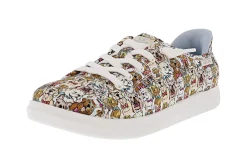 Casual>Skechers Women's Slip-Ins Bobs D'vine- Preppy Pup Canvas Upper Shoes Multi