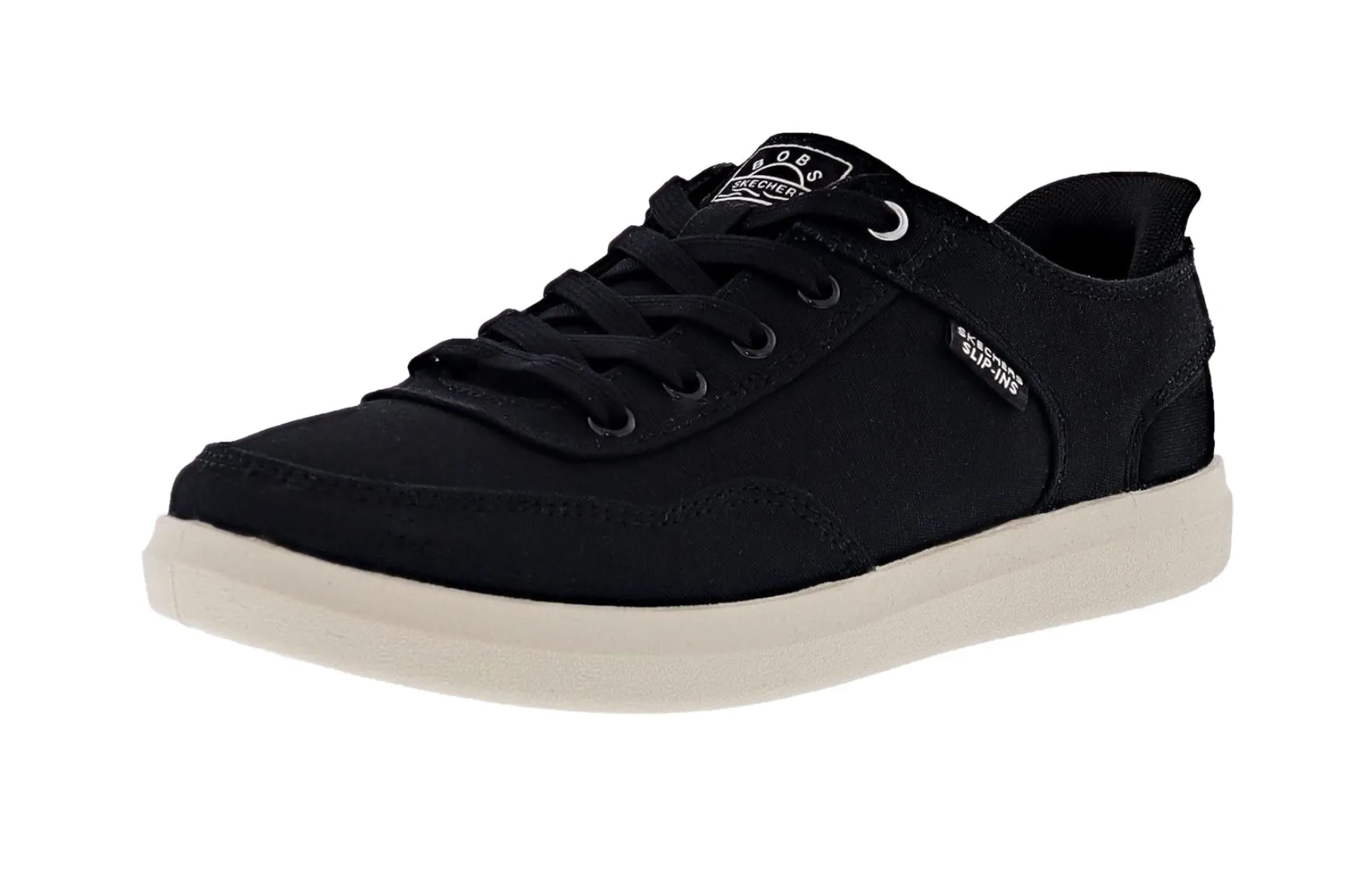 Wide Width Shoes>Skechers Women's Slip-Ins: Bobs D'vine- So Devoted Canvas Upper Shoes