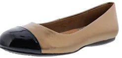 Casual>Softwalk Women's Napa Wide Width Slip On Ballerina Flats