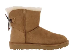 Boots>UGG Women's Mini Bailey Bow II Boots Chestnut